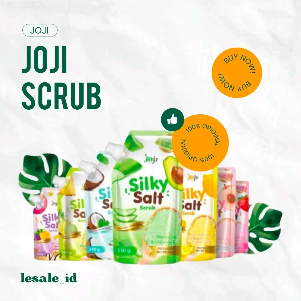 Joji Silky Salt Scrub 350g