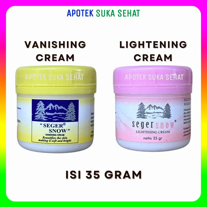 HASLIN SEGER SNOW PINK & KUNING 35GRAM - HAZELINE 0