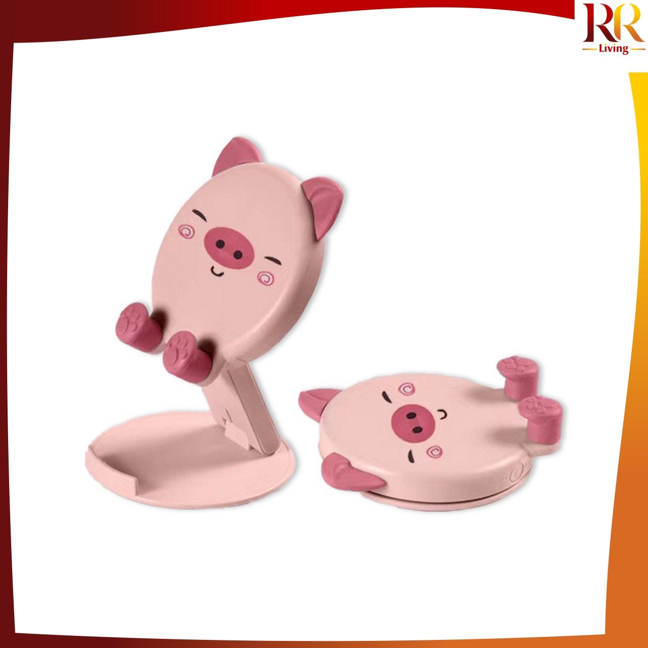 [COD] RR C727 Stand Holder Lipat Motif Animal Karakter Lucu Folding Dekstop Dudukan Hp Multifungsi / Phone Holder Hp Untuk Penyangga Ponsel Tatakan Handphone