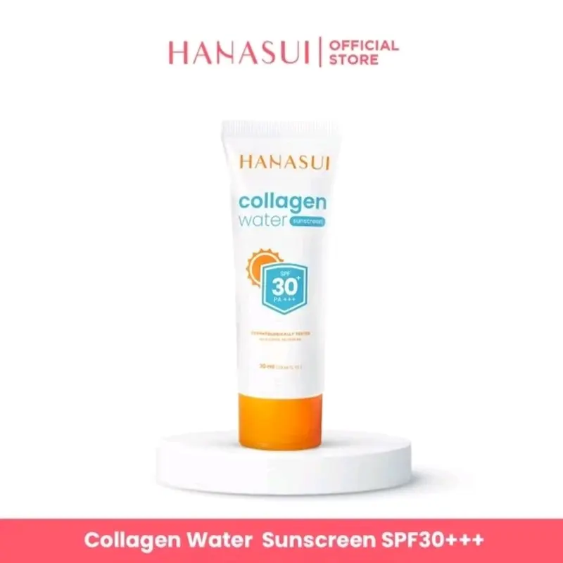Hanasui collagen water sunscreen spf 50 Waterproof 3