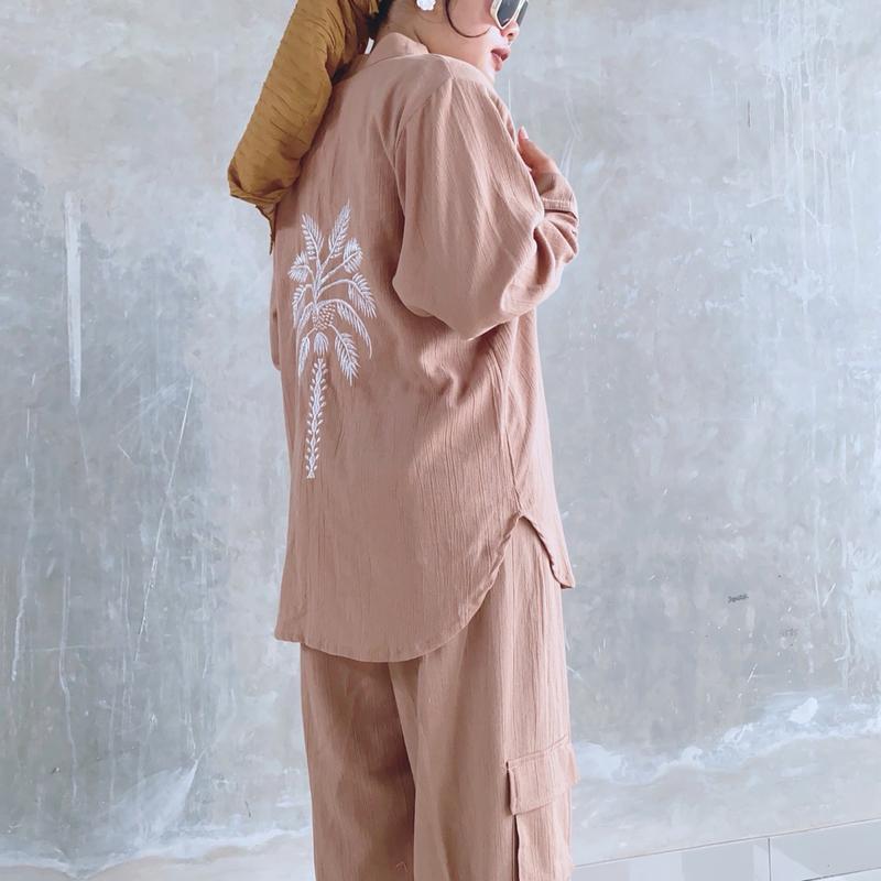 Set Rok LUNA | Set Cel LUNA | Set Rok / Set Cel LINEN CRINKLE variasi Bordir | Mewah Wanita Muslim 5