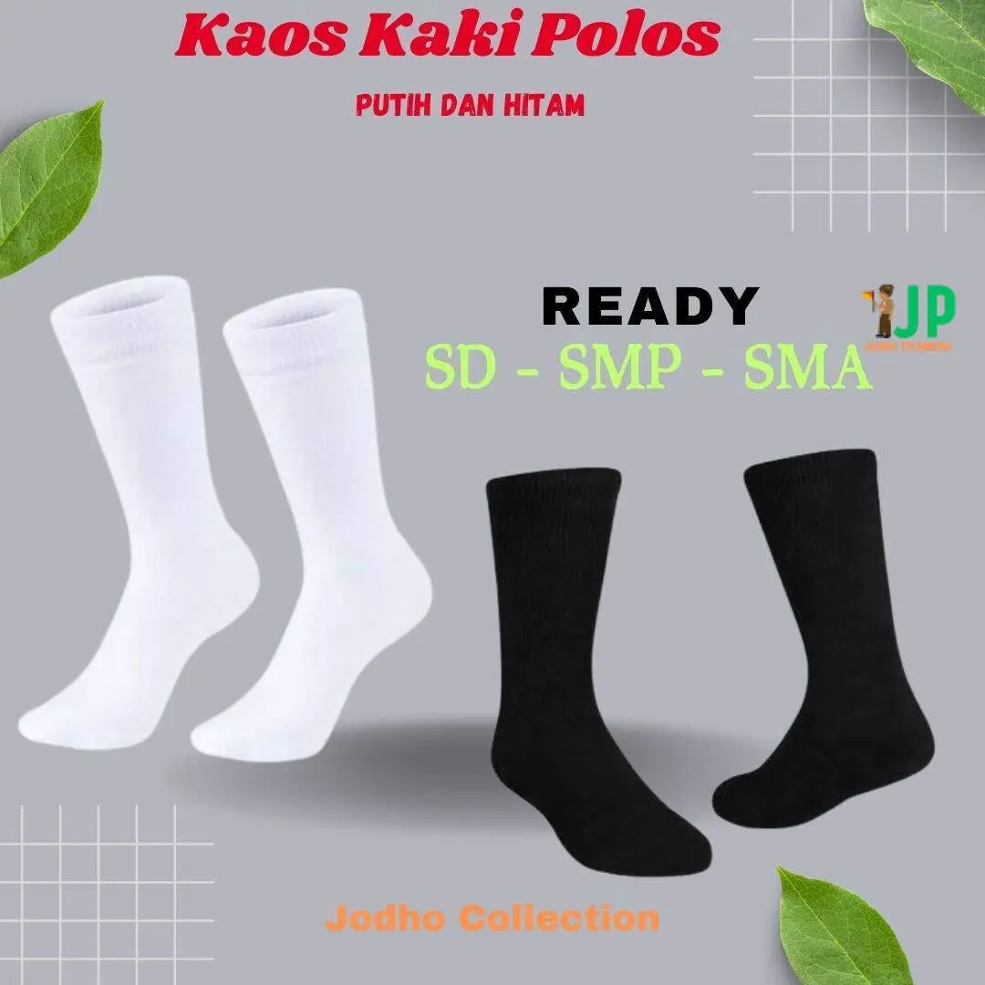 Kaos Kaki Polos / Kaos Kaki Sekolah