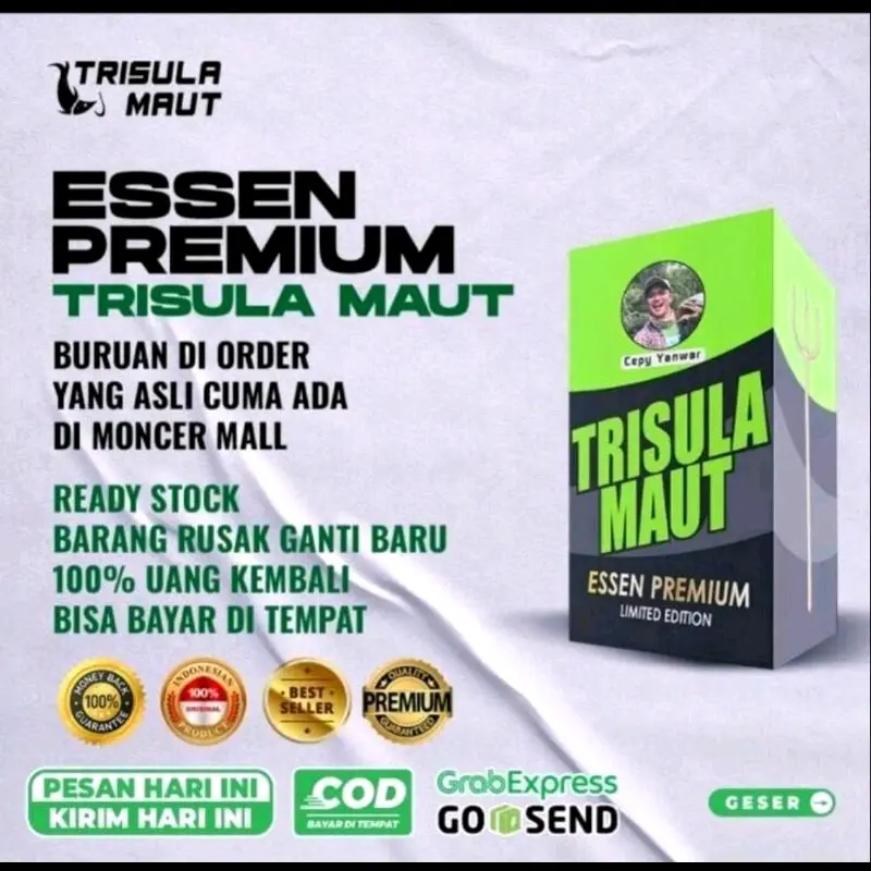 ORIGINAL ESSEN TRI SULA MAUT UMPANMANCING IKAN MAS, IKAN BAWAL, IKAN LELE,IKAN 0