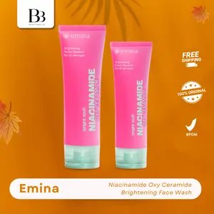 [Creator Pick's] READY BEST SELLER Emina Niacinamide Oxy Ceramide Brightening Face Wash 50ml 100ml - Sabun Muka Cerah, Glowing, Perbaiki Skin Barrier