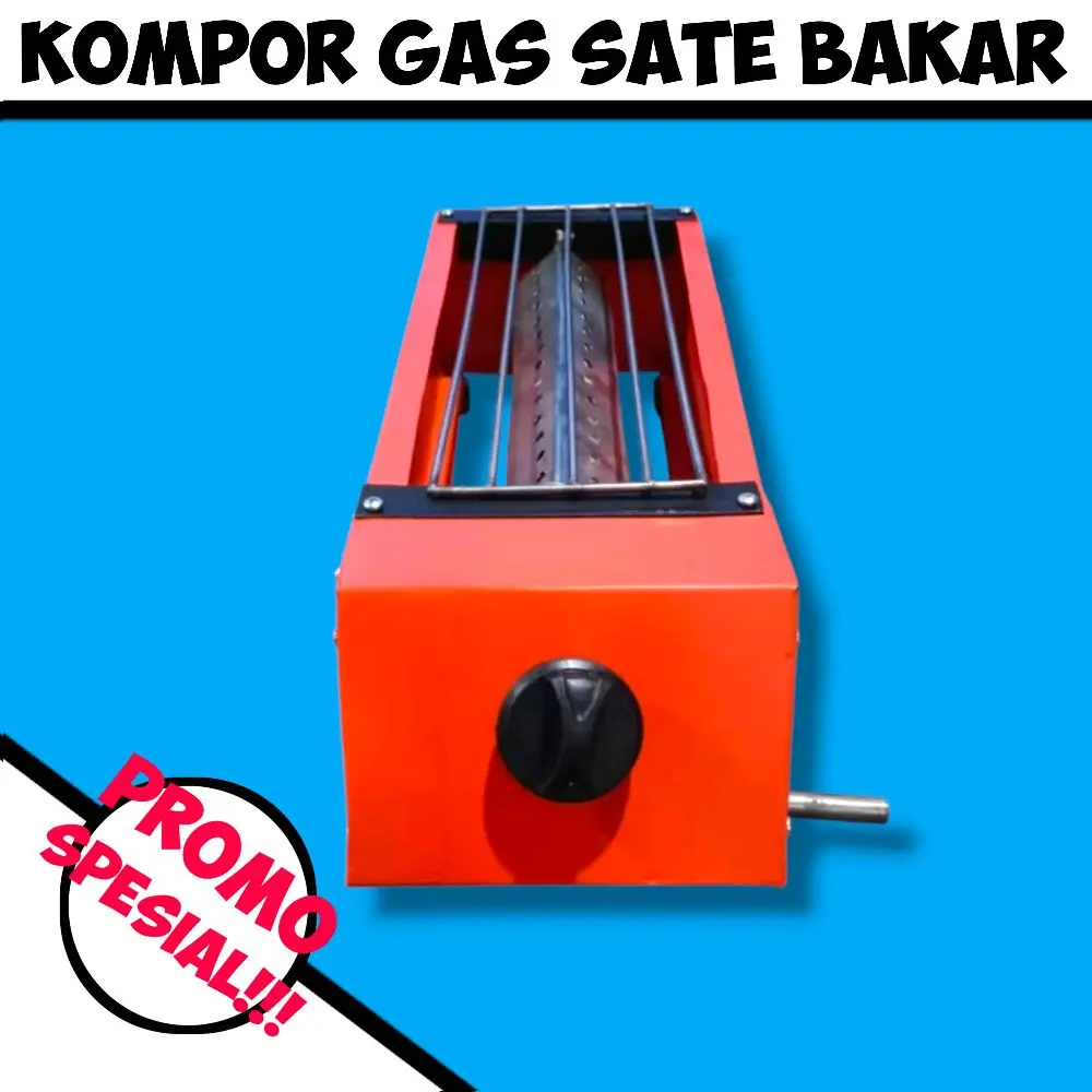 Kompor Gas panggangan /bakaran sosis / ayam/sate /ikan plat baja
