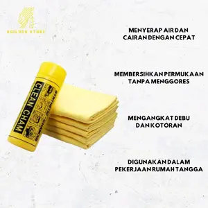 Kanebo Serat 43x32 cm Kain Lap Serat Motor Mobil Jumbo Muktifungsi Kuat Tahan Lama Berserat Padat Daya Serap Tinggi