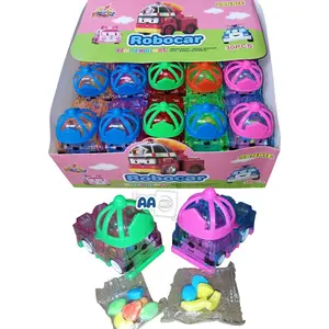 SANKIE PERMEN BENTUK ROBOCAR ISI 30