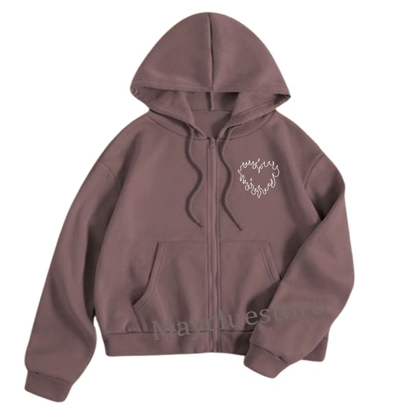 Hoodie Zipper Love ap hoodie zipper wanita korena style Bigsize L XL XXL XXXL XXXXL Jumbo jaket pria wanita aesthetic tebal jaket jumper wanita dan pria bahan flecee jaket hoodie wanita bisa cod 4