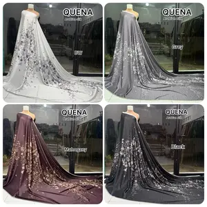 QUENA TERBARU Bahan Textile Baju Arabian Silk Motif Bunga Simple Mengkilat Jatuh Lembut Kain Arnami Silk 1,5 Meter Adem Licin untuk Dress Gamis Atasan Tunik Rokmukena Kemeja Cewek Cowok
