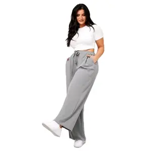 Celana training panjang jumbo XXL baggy pants pria/wanita corea style Sport jogger Joger Fleece
