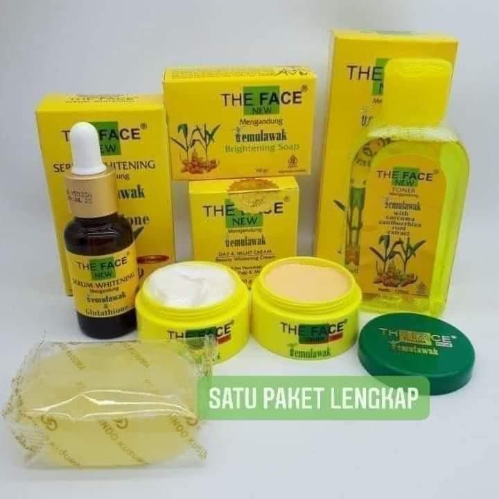 The Face temulawak Cream 5in1 All Skin Types Whitening All Skin Types 0