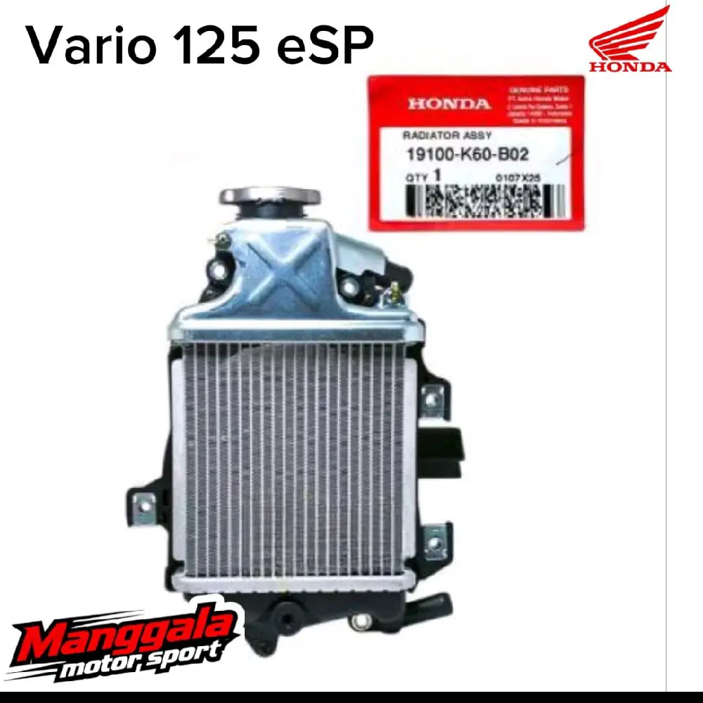 Radiator Assy Asli AHM Vario 125 eSP 19100-K60-B02