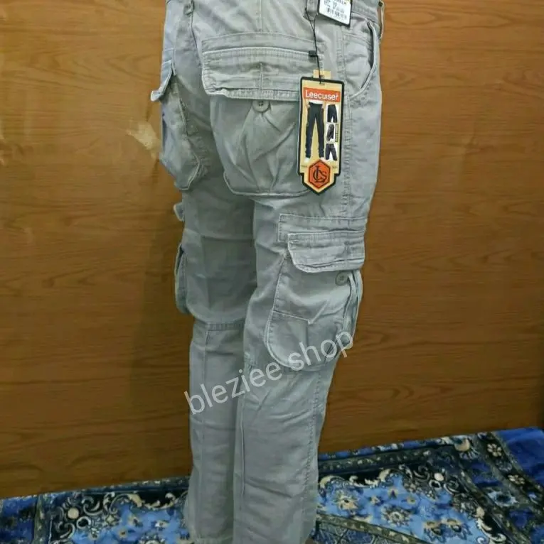 Celana Panjang Cargo Katun // Model Reguler Pakaian Pria Dewasa // Celana Panjang Leecuiser Terbaru // Pakaian Pria Termurah