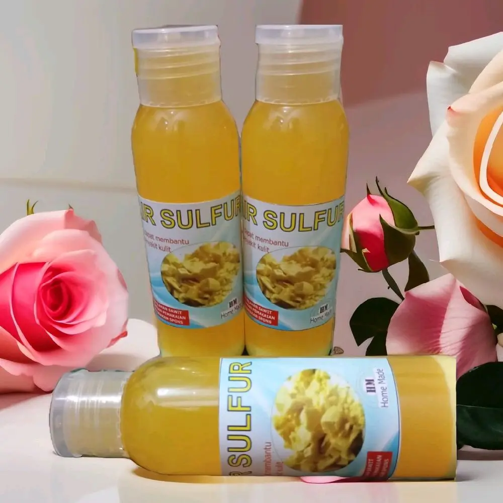 sabun mandi cair belerang isi 5 pcs (100ml) Membersihkan