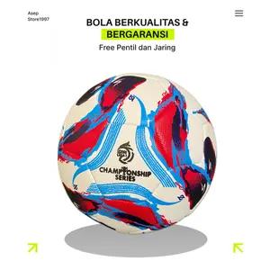 Bola Sepak Size 5 Bahan PU Glossy & PU Doff Free Pentil Jaring | Bola Sepak Outdoor | Made in Indonesia
