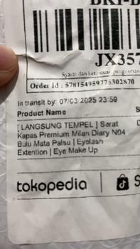 Product Review of [ LANGSUNG TEMPEL ] MILAN STORY Serat Kapas Premium N04 Bulu Mata Palsu | Eyelash Extention | Eye Make Up Tanpa Pinset from D**5 2