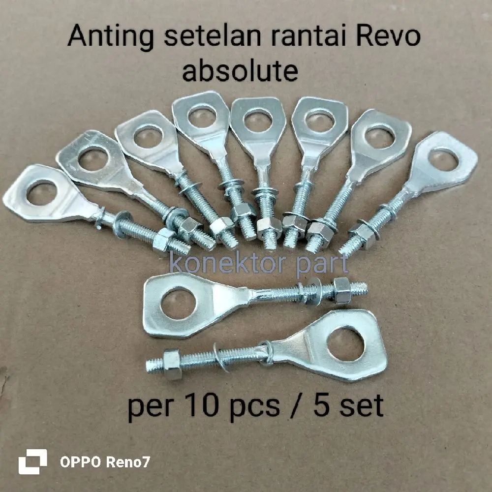 paket 10 pcs Anting setelan / stelan rantai Revo absolute