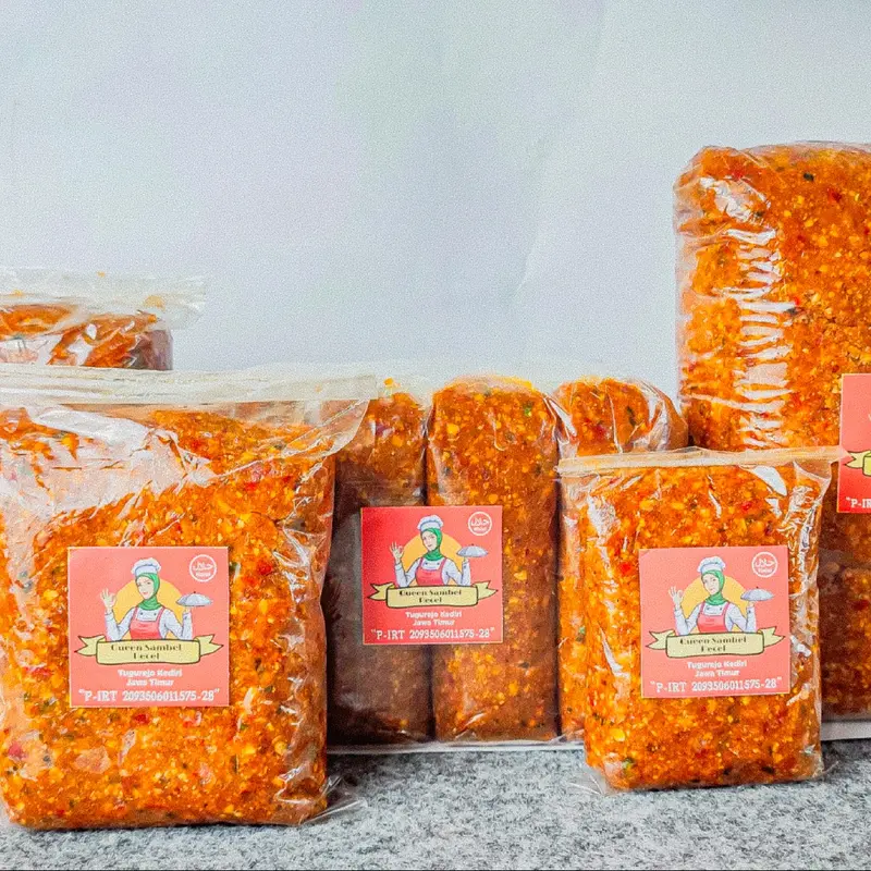 QUEEN SAMBEL PECEL KEDIRI ( BERAT 1 KG) Pedas 0