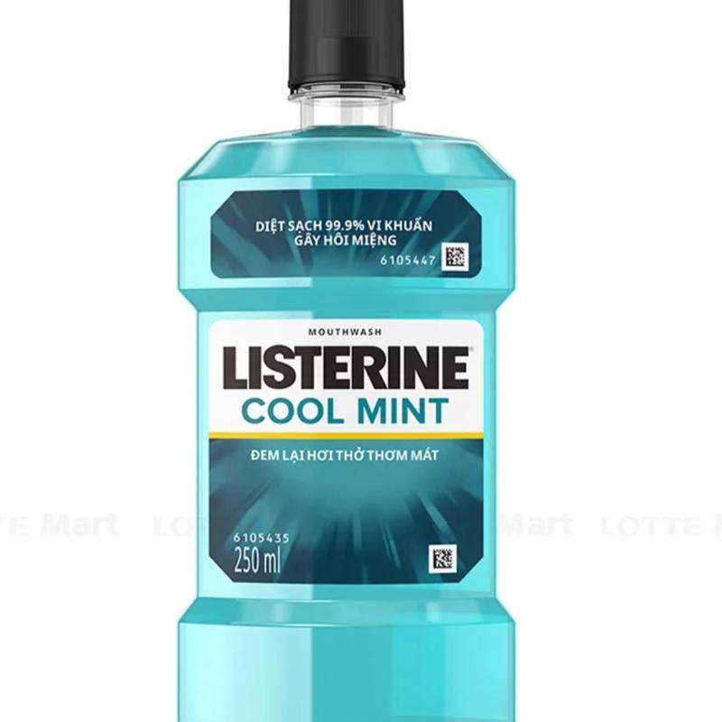 Chai nước súc miệng Listerine Thái Lan 250ml