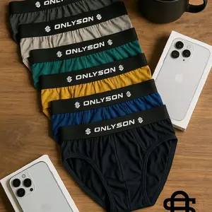 sempak pria dewasa Isi 12pcs Boxer Cowok Katun Motif Sport Pendek Hitam Remaja Boxer Celana dalaman  priadewasa Celana Dalam Kotak