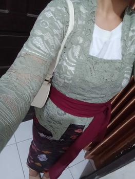 Product Review of SIMONA KEBAYA Setelan kebaya 100rb kebaya bali jadi strait zofya (katalog 3) batik dress Baju Kain from 🧛**️ 0