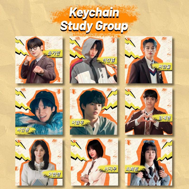 Keychain Bagcharm Study Group Kdrama 1