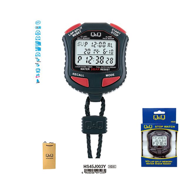 Stopwatch Original Timer Q&Q QnQ QQ HS45 HS45J Original [ Stop - Shop ...