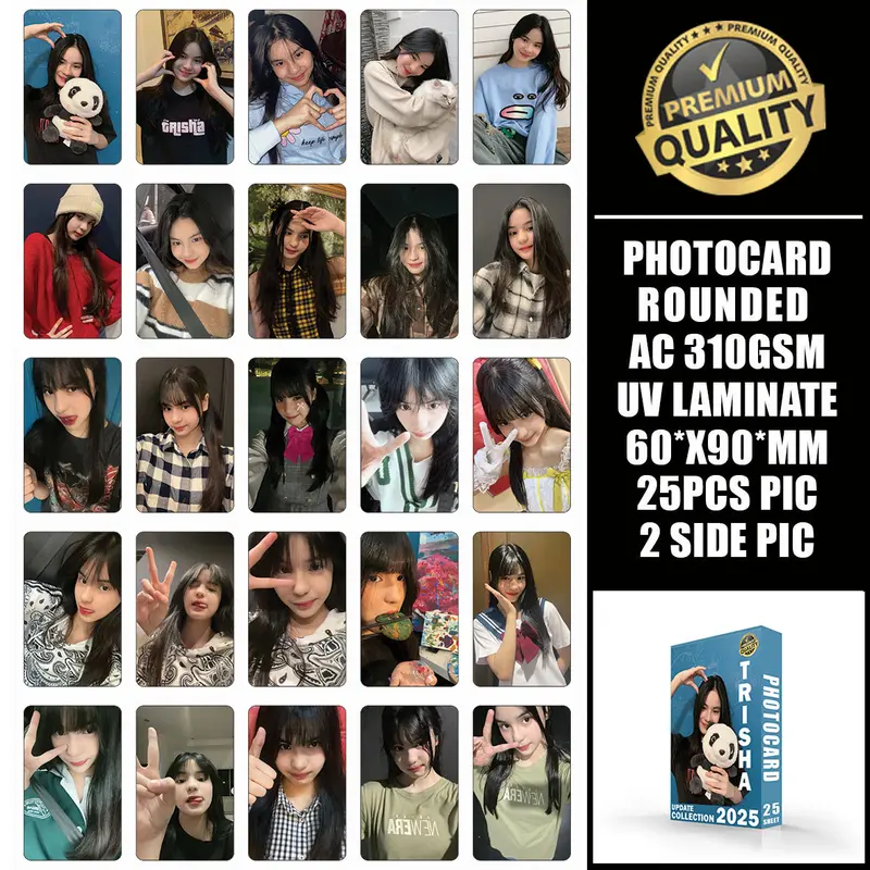 HANEUL Photocard MEMBER JKT48 Lia lana Trisha Feni Hologram premium 8