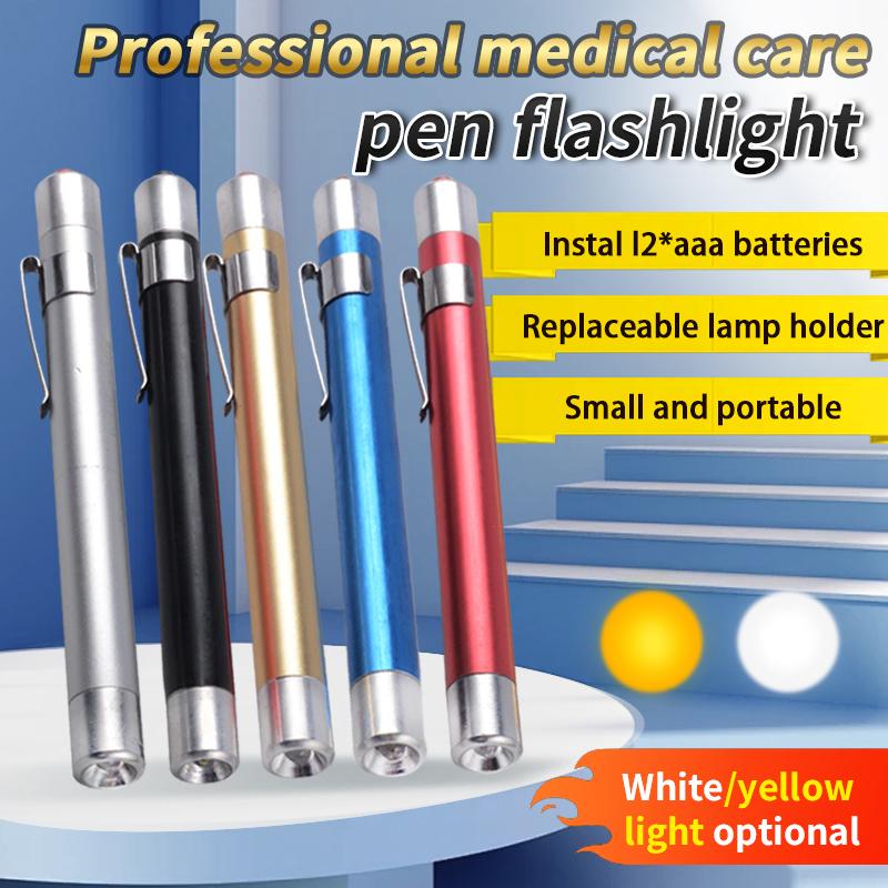 Portable LED Flashlight Medical First Aid Work Light Pen Light Lamp - View #11