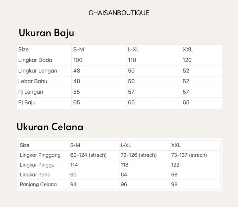 Product Introduction of Rumi One Set - Baju One Set Waffle Knit Atasan dan Celana || by ghaisanboutique Kulot Muslim 0