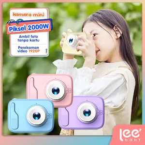 DSLR Mainan Foto Video Kamera anak-anak Kamera Digital Mini Anak Kids Action Camera Digital USB 2.0 IPS 1300W piksel