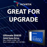 Gambar STORAGE SSD SATA 1TB /512GB/ 256GB SU650 - SU650 1TB SSD dari Naga Mas Computer Poins Kota Administrasi Jakarta Selatan 2 Tokopedia