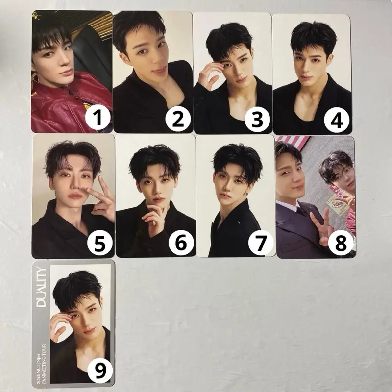 PHOTOCARD JNJM - DUALITY TRADING CARD OFFICIAL BOTHSIDES JENO JAEMIN