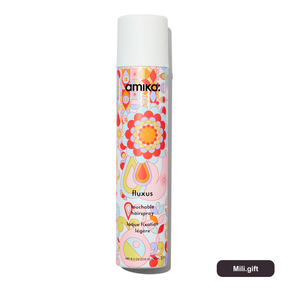 Tạo Kiểu Tóc Amika Fluxus Touchable Hairspray 8.2 oz / 232 g
