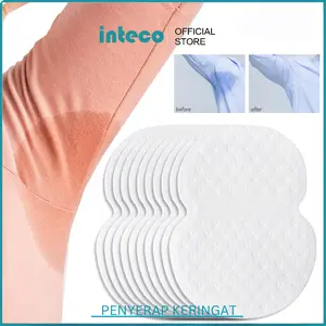 Patch Penyerap Keringat Ketiak Deodoran Isi 10 Pcs Anti Basah Armit Sweat Pad Sekali Pakai