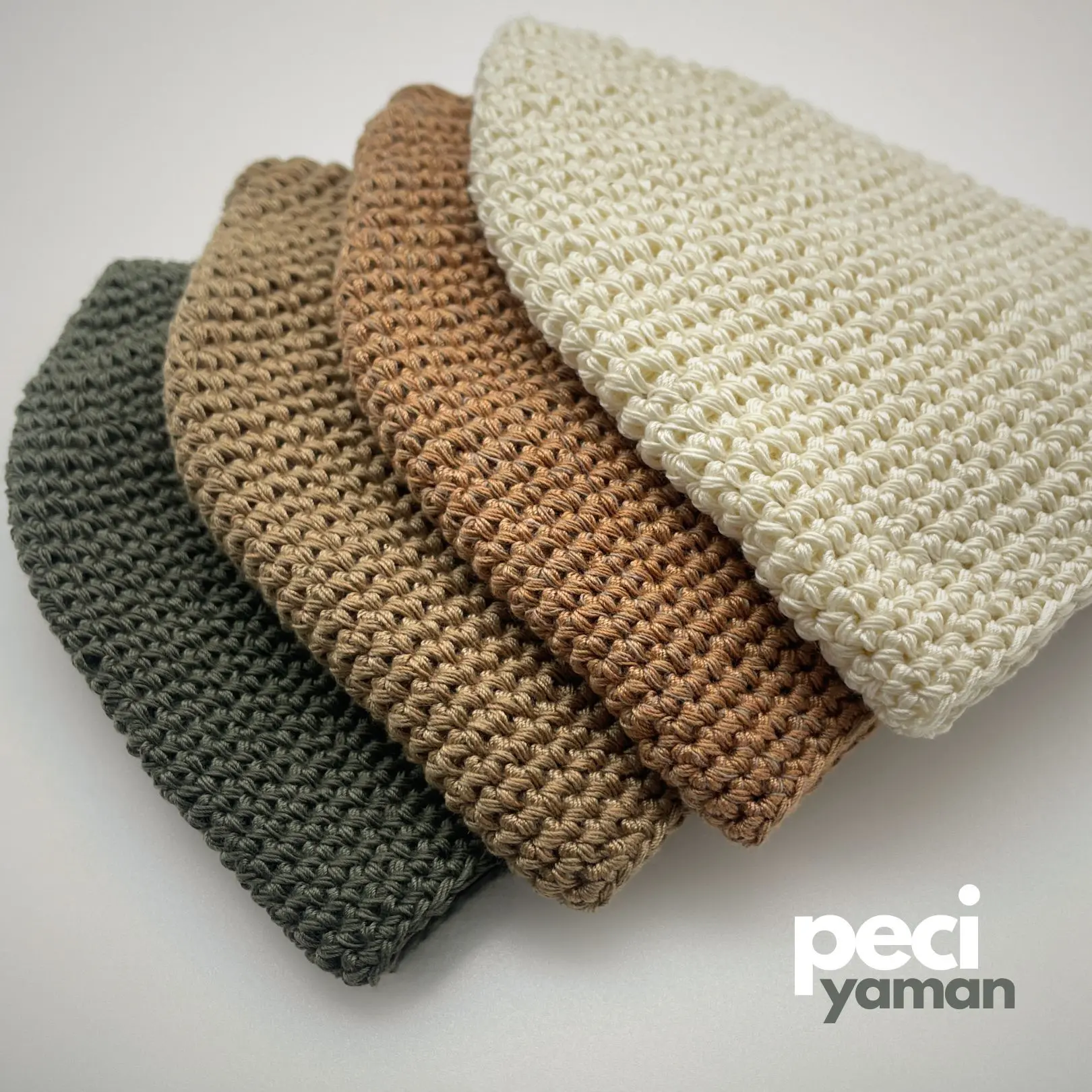 Peci Yaman (Hand-Knitted Yemeni Traditional Kufi)