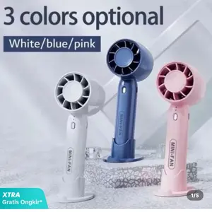 MT 10-KIPAS ANGIN GENGGAM PORTABLE Dengan Pilihan Warna Putih Biru dan Pink Ideal untuk Keseharian Anda Portabel dan Nyaman