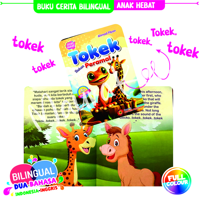 TAH FABEL CERITA BILINGUAL FC - ( 6 JUDUL RANDOM ) Bercerita Fabel Books 4