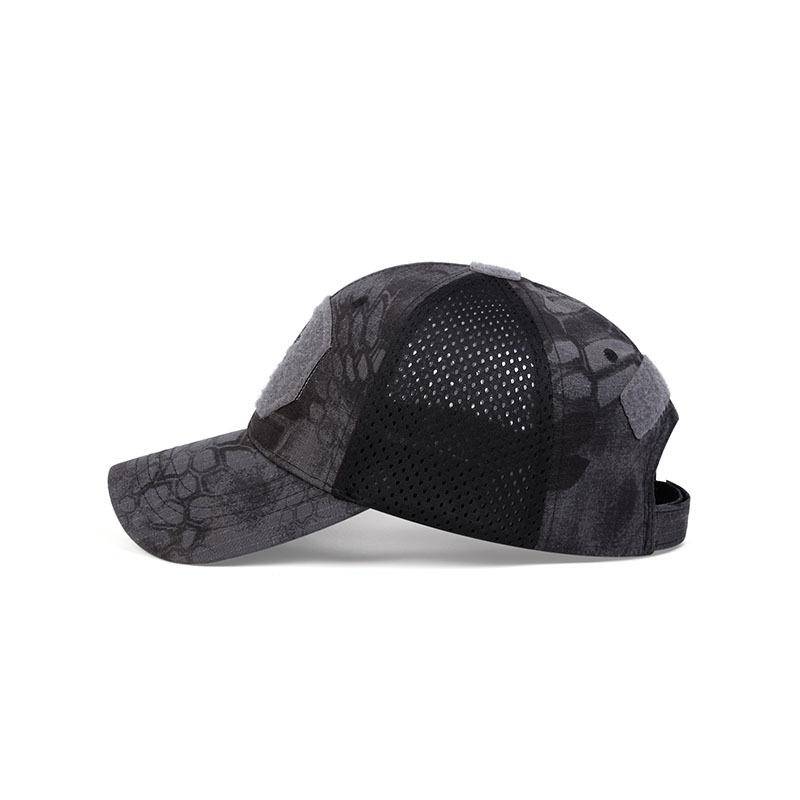 Product Introduction of 2024 Dragon Year New Popular Military Fans Outdoor Camouflage Baseball Mesh Cap Special Forces Tactics Camouflage Hat Skull Sun-Proof Velcro Peaked Cap Sports Outdoor Hat 3
