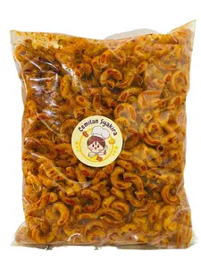 Promo murah Makaroni Cikruh Pedas Daun Jeruk 1/2KG Cemilan Syakira Asin Pedas Renyah Ga Alot Varian Pedas Extra Pedas Snack Gurih Mantap Food Cemilan Keripik Kripik Makanan Crispy