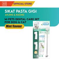 Gambar M-Pets Dental Care Set For Dog / Sikat Pasta Gigi Anjing / Odol - Beef dari M-Pets Volk Pets Indonesia Kota Tangerang 2 Tokopedia