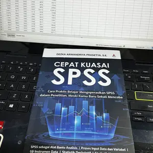 Buku Cepat Kuasai SPSS : Cara Praktis Belajar Mengoperasikan SPSS dalam Penelitian, Meski Kamu Baru Sekali Mencoba - Anak Hebat Indonesia