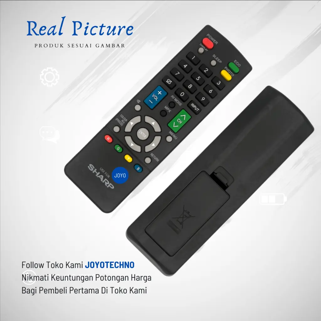 Remot Remote TV Sharp Aquos LCD LED GB016WJSA