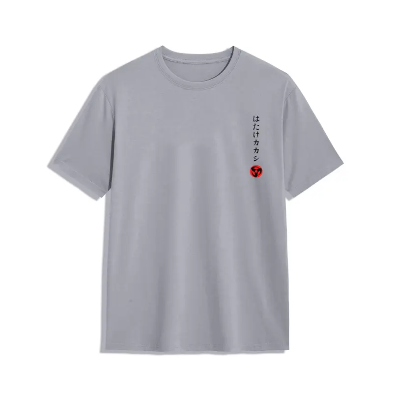 Tshirt Distro pria Motip Font Jepang Naruto - Baju Kaos Pria Wanita - Catton Combad 30s 5