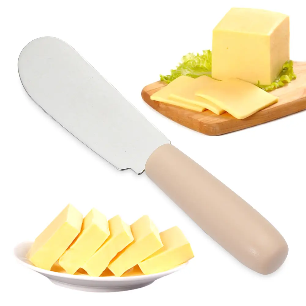 1/2pcs Wood Handle Cutlery Jam Kitchen Accessories Cheese Tools Butter Spatula Cream Scraper