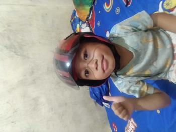 Product Review of Helm Anak Retro Chips Untuk Usia 1-5 Tahun Polos Garis Cream Coklat Free Kaca SNI from ** F**i S**A ** 1