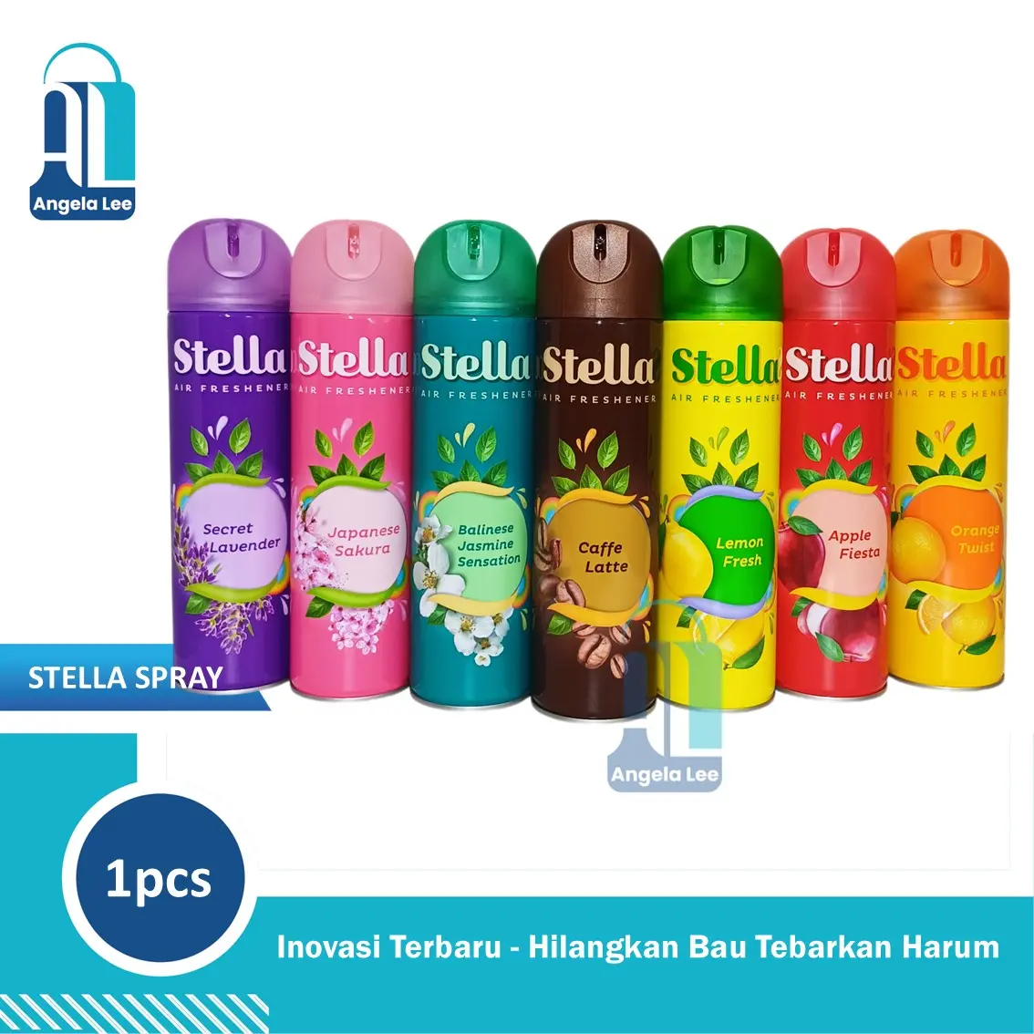Pengharum ruangan Spray Stella Home Semprot Botol 175ml