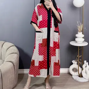 ￼DASTER WANITA TERBARU BEST SELLER DASTER SAKU BAHAN RAYON PREMIUM DASTER JUMBO LD 130 MUAT BB 100 KILO