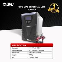 Gambar UPS OVO 3000VA EXTERNAL BATTERY 96V LCD 3KVA 2400W - Bubble dari TokoUPS Kota Administrasi Jakarta Pusat 5 Tokopedia