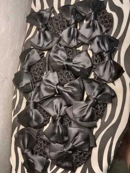 Product Review of Hair Net clip ribbon for office work clip with net ribbon Hair Tie Hairnet Hair Pin Hair Tie Ponytail Hair Tie Accessories from L**a M**z B**e 1